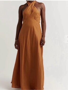 DISSH | Dresses | Dissh Dress Gigi Pewter Satin Maxi Dress | Poshmark